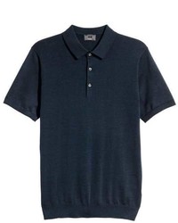 H&M Silk Blend Polo Shirt