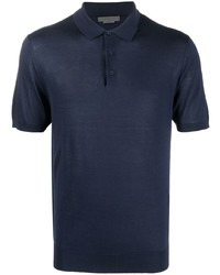 Corneliani Silk Short Sleeve Polo Shirt