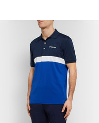 RLX Ralph Lauren Slim Fit Colour Block Stretch Piqu Golf Polo Shirt