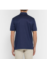 Brioni Slim Fit Cotton Piqu Polo Shirt
