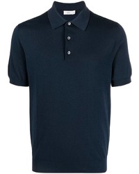 Closed Solid Color Polo Shirt
