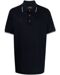 Kiton Stripe Detail Cotton Polo Shirt