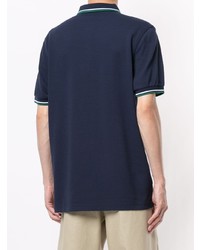 Fred Perry Stripe Trim Logo Polo Shirt