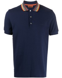 Missoni Striped Collar Polo Shirt