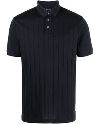 Emporio Armani Striped Pattern Polo Shirt