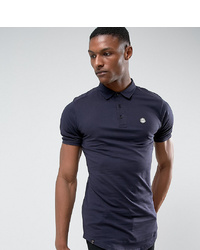 Le Breve Tall Curved Hem Polo With Ling