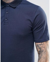 Minimum Textured Collar Polo Shirt