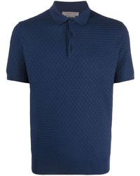 Corneliani Textured Cotton Polo Shirt