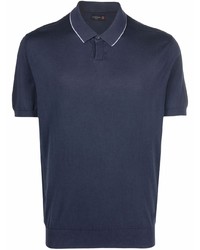 Corneliani Tipped Collar Cotton Polo Shirt