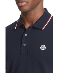 Moncler Tipped Short Sleeve Polo