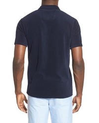 Ben Sherman Towelling Regular Fit Terry Knit Polo