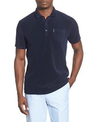 Ben Sherman Towelling Regular Fit Terry Knit Polo