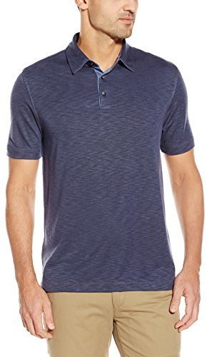 filter fragment gået vanvittigt Van Heusen Short Sleeve Self Collar Polo Shirt, $24 | Amazon.com | Lookastic