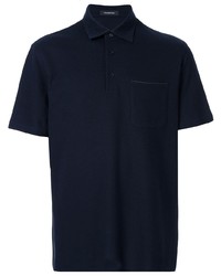 Ermenegildo Zegna Waffle Knit Polo Shirt