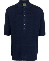 Lardini Waffle Knit Polo Shirt