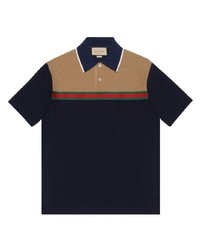 Gucci Web Stripe Polo Shirt