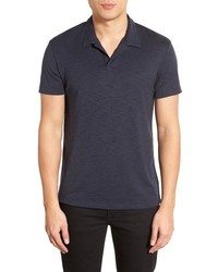 Theory Willem Atmos Trim Fit Cotton Jersey Polo