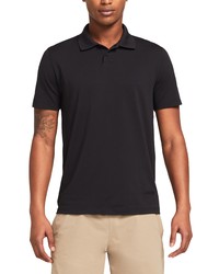 Brady Zero Hydro Recycled Yarn Short Sleeve Polo In Carbon At Nordstrom