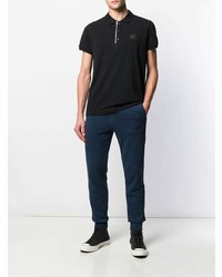 Diesel Zip And Button Polo Shirt
