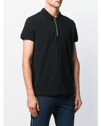 Diesel Zip And Button Polo Shirt