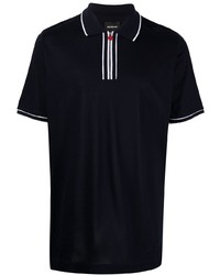 Kiton Zip Collar Polo Shirt
