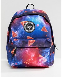 Hype Backpack In Pizza Print