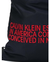 Calvin Klein 205W39nyc Embroidered Text Backpack