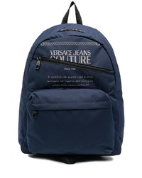 VERSACE JEANS COUTURE Graphic Print Zipped Backpack