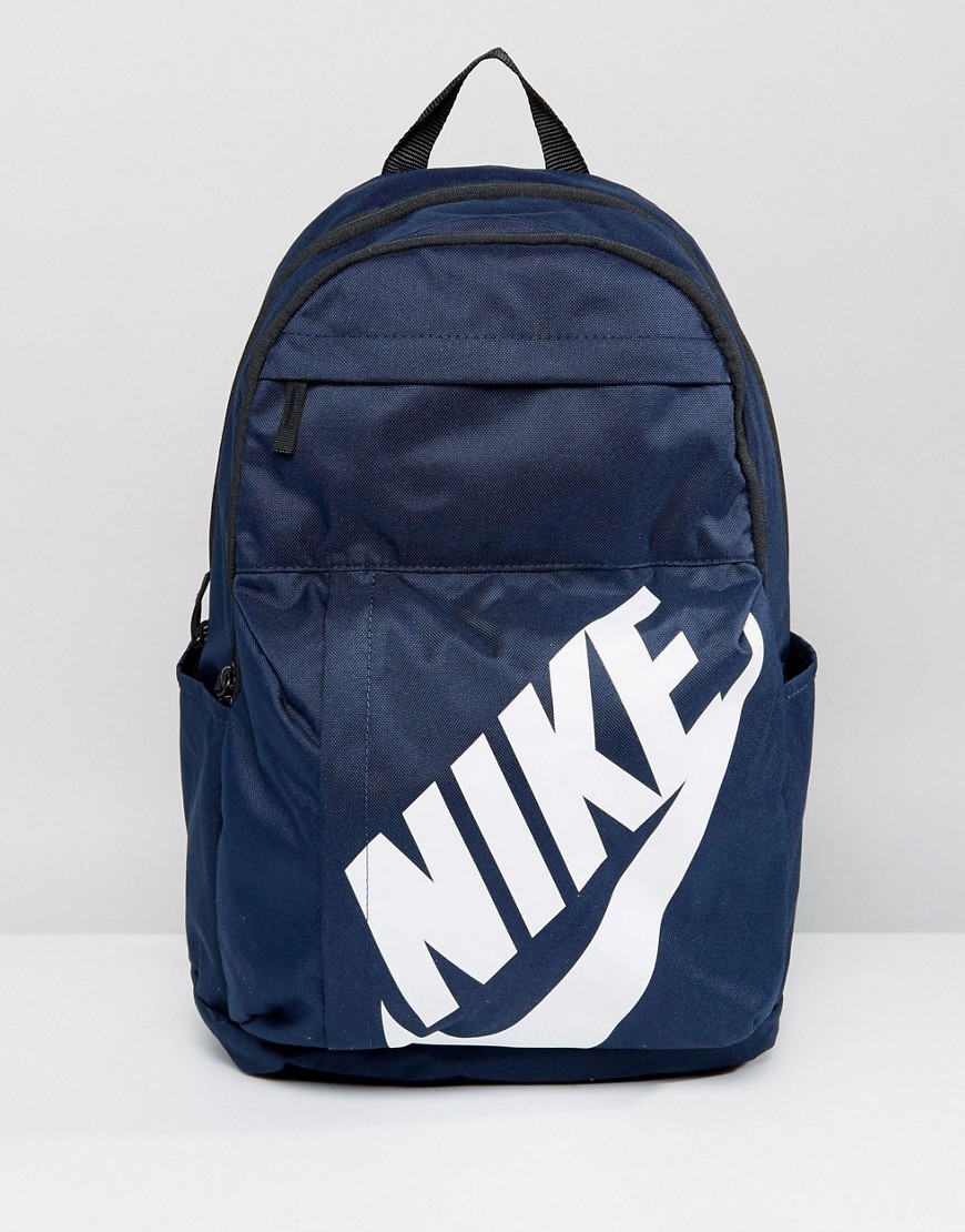 perecer galope Adepto Nike Logo Backpack In Navy Ba5381 451, $22 | Asos | Lookastic