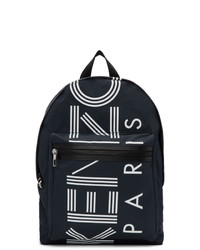 Kenzo Navy Large Logo Backpack