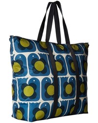 Orla Kiely Love Birds Print Foldaway Travel Bag Bags