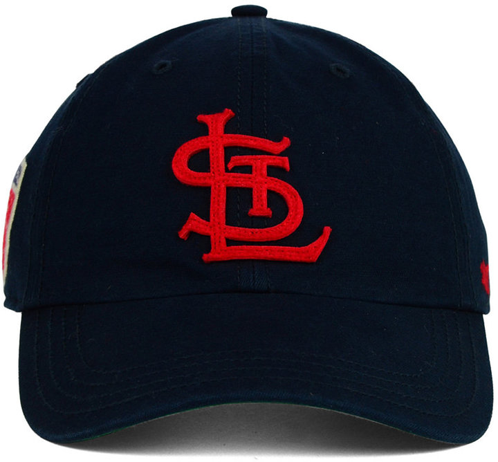 47 Brand St. Louis Cardinals Timber Blue CLEAN UP Cap - Macy's