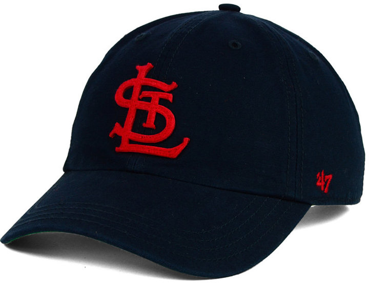 Men's '47 Navy St. Louis Cardinals Clean Up Adjustable Hat