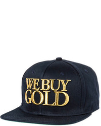 Bgrt The Buy Gold Snapback In Navy