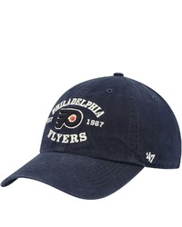 '47 Black Philadelphia Flyers Brockman Clean Up Adjustable Hat At Nordstrom