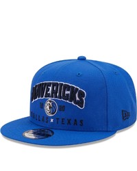 New Era Blue Dallas Mavericks Stacked 9fifty Snapback Hat At Nordstrom