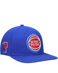 PRO STANDARD Blue Detroit Pistons Primary Logo Snapback Hat At Nordstrom