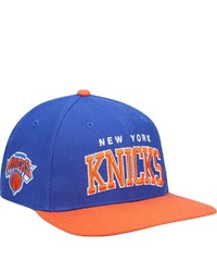 '47 Blue New York Knicks Blockshed Captain Snapback Hat At Nordstrom