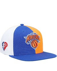 Mitchell & Ness Blue New York Knicks Nba 75th Anniversary What The Snapback Hat At Nordstrom