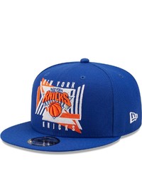 New Era Blue New York Knicks Shapes 9fifty Snapback Hat At Nordstrom