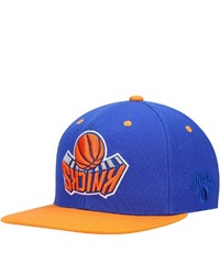 Mitchell & Ness Blueorange New York Knicks Upside Down Snapback Hat At Nordstrom