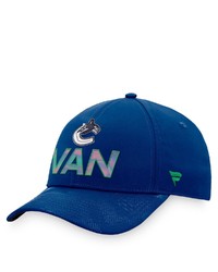 FANATICS Branded Blue Vancouver Canucks Authentic Pro Team Locker Room Adjustable Hat At Nordstrom