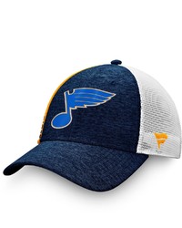 FANATICS Branded Navy St Louis Blues Authentic Pro Locker Room Trucker Snapback Hat At Nordstrom
