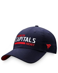 FANATICS Branded Navy Washington Capitals Iconic Adjustable Hat At Nordstrom
