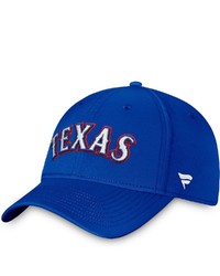 FANATICS Branded Royal Texas Rangers Core Flex Hat