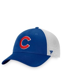 FANATICS Branded Royalwhite Chicago Cubs Core Trucker Snapback Hat At Nordstrom
