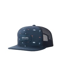 Rip Curl Combo Trucker Hat In Navy Red At Nordstrom