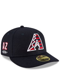 New Era Navy Arizona Diamondbacks 4th Of July On Field Low Profile 59fifty Fitted Hat At Nordstrom