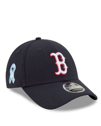 New Era Navy Boston Red Sox 2021 Fathers Day 9forty Adjustable Hat At Nordstrom