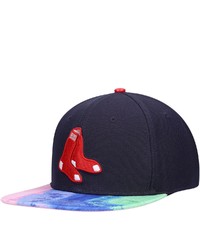 PRO STANDARD Navy Boston Red Sox Dip Dye Visor Snapback Hat At Nordstrom